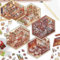 3D Sticker Scene 5 Sets DIY 3D Landscaping Stickers + 1 Tweezers, DIY Ihre eigene Supermarkt, Cafe, Restaurant, Buchladen