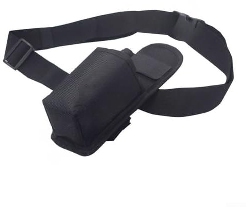 Regenschirm-Befestigungstasche, schwarz, 22 x 5,5 x 5,5 cm, 1680D Oxford-Stoff, freihändiger Regenschirmhalter für Rucksack, Schultergurt, Angeln, Wandern, Outdoor-Aktivitäten