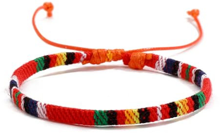TRIPLE K&S Surfer armband Herren & Damen • 100% Wasserfest & Handmade • Perlen-Armband Boho Stoff-Armband • Hippie Sommer Strand-Schmuck