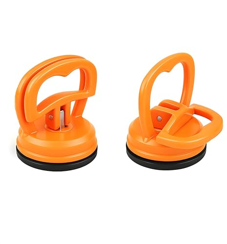 Car Dent Puller Kit - 2 Pack Powerful Suction Cup Dent Remover Tool for Car, Glass, Tiles, Furniture - Durable, Paint-Safe, Easy Dent Repair Tool for Home Use