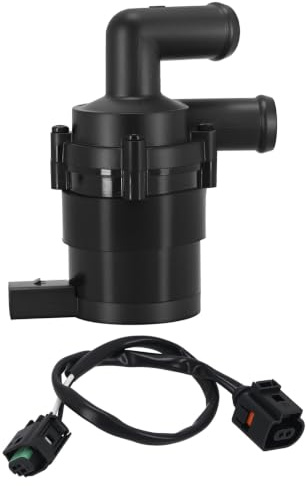 maXpeedingrods Pompe à eau pour chauffage avec prise - Pompe de circulation d'eau supplémentaire pour VW Golf 5 Tiguan Audi A3 Skoda Octavia 1K0965561