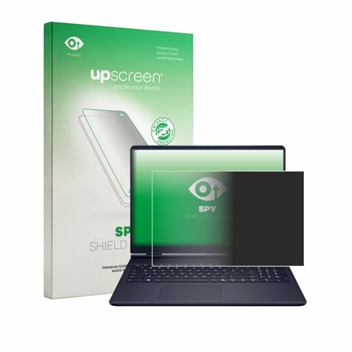 upscreen Anti-Spy Blickschutzfolie für Alienware 16 Aurora AC16250 Made in Germany, Privacy Screen Displayschutz-Folie [Sichtschutz, Blaulichtfilter]