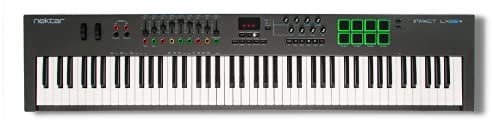 Nektar Impact LX88 + USB MIDI Keyboard Controller with Nektar DAW Integration