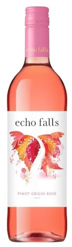 Echo Falls Pinot Grigio Rose Wine, 6 x 75cl