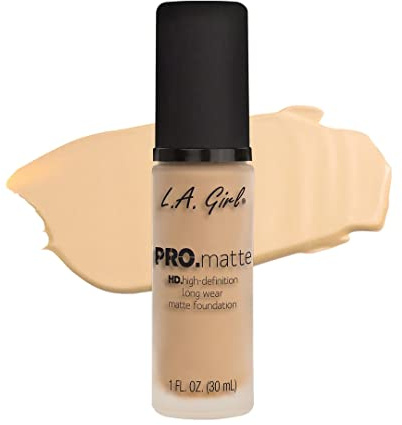 L.A. Girl Pro Matte HD Liquid Foundation Ivory 30ml