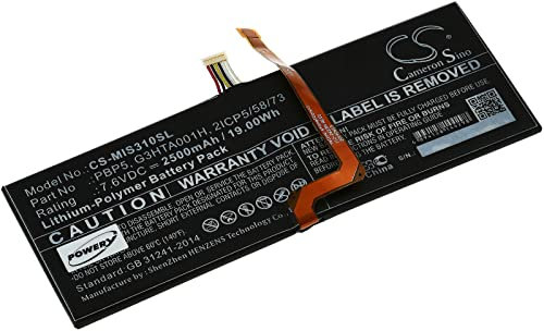 Akku für Tablet Microsoft Surface Book (mit Performance Base), 7,6V, Li-Polymer