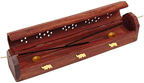 STORE INDYA Räucherstäbchenhalter aus Holz