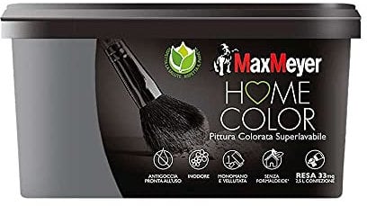 MAXMEYER PITTURA COLORATA SUPERLAVABILE HOME COLOR SMOKE 2,5L