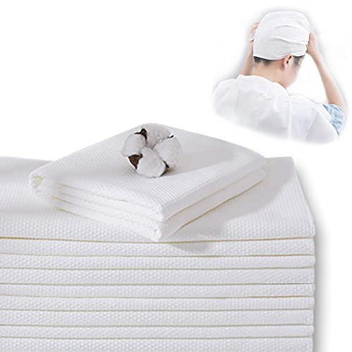 JINYUDOME Einweg-Badetuch, tragbares Paket für Reisen, Hotel, Reisen, Camping, weiche große Luxus-Handtücher, 40 x 80 cm, Weiß (White40)