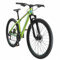 BIKESTAR Hardtail Aluminium Mountainbike Shimano 21 Gang Schaltung, Scheibenbremse 29 Zoll Reifen | 17 Zoll Rahmen Alu MTB | Grün Blau