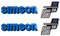 Set Aufkleber Simson S50 N blau für Tank und Seitendeckel