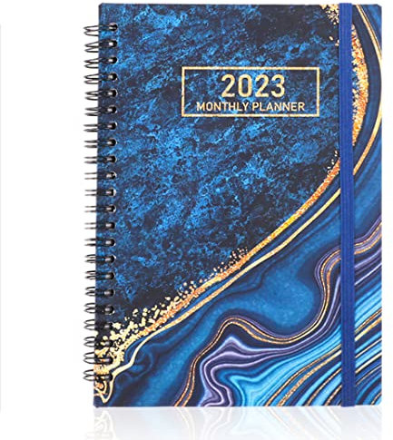 DIYBravo 2023 Planer A5 mit Index Tabs Kalender, Schüler-Planer, Schulplaner Terminplaner, Einfache Organisation des Täglichen Lebens, Arbeitsplan, Ausbildung oder Studium, Wochenplaner