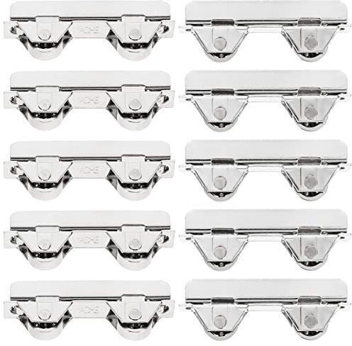 TEHAUX Schiebetasche 30 Fliegender Rostfreier Schubrollenboden Hardware Duschzubehör Schrankräder Ers Riemenscheiben Zugtür Stahlschrank Vitrinenräder Riemenscheibe Bildschirm Spiegelglas