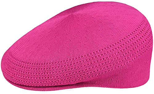 Kangol Tropic Ventair Flatcap 504 Schiebermütze Schirmmütze Herrencap Sommercap Damencap Pepe (M (56-57 cm) - Fuchsia)