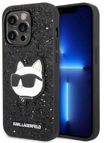 KARL LAGERFELD KLHCP14LG2CPK Hard Case für iPhone 14 Pro 6,1 Zoll schwarz