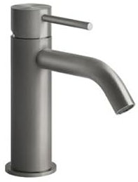Gessi 316 Flessa Waschtisch-Einhebelmischer,ohne Ablaufgarnitur, Ausladung 122 mm, 54002, Farbe: Edelstahl matt gebürstet