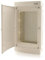 Intratec Unterputz Multimediaverteiler IP40, 283x482x70 mm – Weiß RAL 9003, ideal für Smart Home und Heimnetzwerke