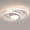 Comely LED Deckenlampe, 42W LED Deckenleuchte Modern Runden Lampe für Schlafzimmer Badezimmer Küche Balkon, Dia 40cm, Natürliches Licht 4500K, Blanco