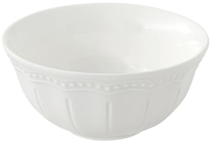 Easy Life Dessertschale, Müslischale Elite White weiß rund D. 12cm aus Porzellan