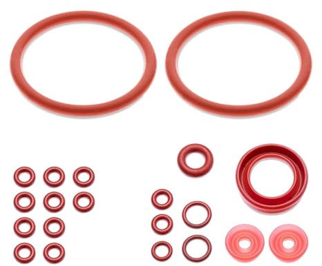 namroh.HC® Dichtungssatz Dichtungen Brüheinheit Drainage Ventil Wassertank und Druckschläuche passend für Jura Impressa Kaffeeautomaten