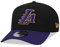 New Era Los Angeles Lakers Viola Gold Two Tone Edition 9Forty A Frame Snapback Cap, Nero , Taglia unica