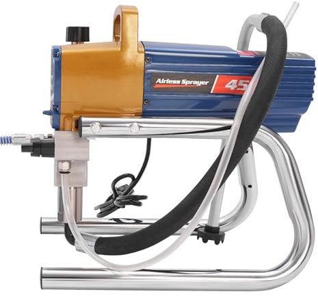 1500W Airless Paint Sprayer, Electric Sprayer Gun Kit Airless Paint Sprayer System Pro Airless Wall Paint Sprayer, Stand Airless Paint Sprayer