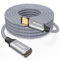 CLEEFUN Prolunga USB C 4 Metri, USB 3.2 100W Ricarica Rapida 4K@60Hz Cavo USB Type C Maschio a Femmina 5Gbps Cavo Prolunga Tipo C per iPhone 16/15, MacBook Pro/Air, Galaxy S25 S24,USB C Hub,XPS 15/13