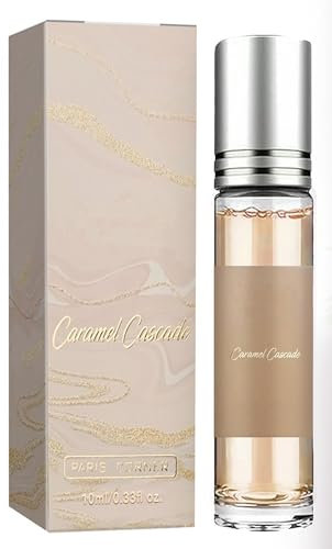Caramel Rollerball Perfume Natural Fresh Eau De Toilette Portable Long Lasting Niche Eau De Toilette Rollerball Perfume 2pcs