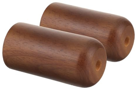 Gatuida 2pièces Pied De Lampe De Bureau Bois Avec Coupelles Pour Lampe Embout Abat-jour Décoratif Pour De Table Et Suspension Lumineuse