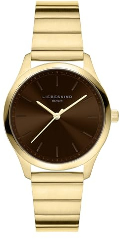 Liebeskind Uhr LT-0388-MQ aus Edelstahl in Gold