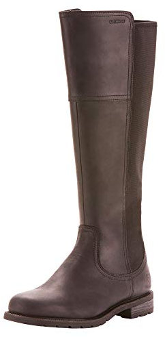 ARIAT Sutton H2o, Stivale Country Donna, Nero, 37.5 EU
