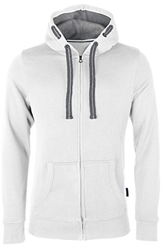 HRM Herren Jas M Kapuzenpullover, Offwhite, L