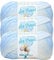 (3 Pack) Lion Brand Yarn Ice Cream Baby Yarn, Blueberry