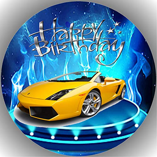 Premium Esspapier Tortenaufleger Lamborghini T3