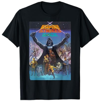 Star Wars The Empire Strikes Back Retro Poster T-Shirt