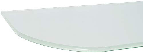 ib style® Glasboden | 6mm | abgerundet | 11 Größen | Satiniert| 40 x 30 cm