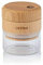 RYOT Moulin à herbes GR8TR en bois avec corps en pot noir transparent ou mat et dessus en hêtre ou noyer (couvercle en hêtre/pot transparent)