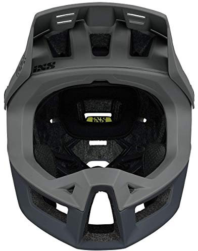 IXS Unisex Jugend Trigger Ff Integralhelm MTB/E-Bike/BMX, Graphit, XS (49-54cm)
