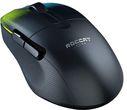 Kone Pro Air - Ergonomic Optical Performance Gaming Wireless Mouse, black