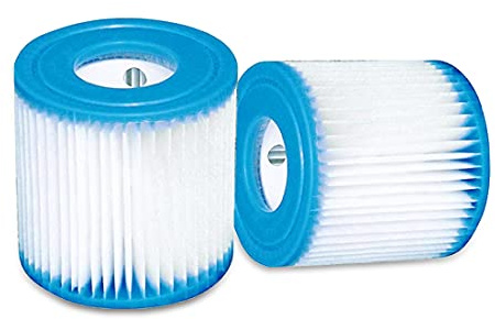 FFyan Lot de 2 filtres de piscine pour pompe de filtre Intex 330 GPH 28601/28602, cartouche de filtre de type H de rechange pour type H – 29007P