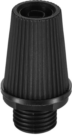 sourcing map Cable Glands Strain Relief Cord Connector Grips Plastic Black 50Pcs for Wiring Hanging Light Ceiling Pendant Lamp