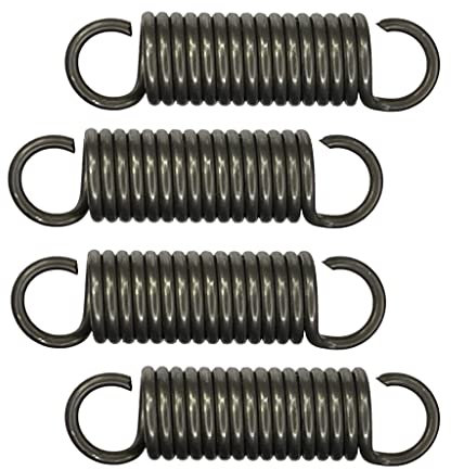 Rugo - Zugfeder - DrahtØ 2,2mm – AussenØ 15mm - Länge 55mm - 4Stück