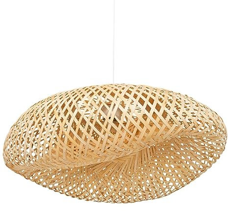 Atmosphera Hängeleuchte Beddy aus Metall, Durchmesser 50 cm, Braun