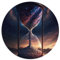 1000-teiliges Puzzle „The Flow of Timec“, runde Puzzles für Erwachsene und Jugendliche ab 12 Jahren, Papppuzzles, Lernspiel, Herausforderungsspielzeug, Größe: 67,5 x 67,5