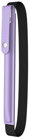 MoKo Portapenne per Apple Pencil PRO, Apple Pencil 1a/2a Gen, Apple Pencil (USB-C), Pelle PU per iPad Pencil con Fibbia e Fascia Elastica da attaccare alla Custodia dell'iPad, Taro Viola