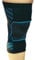 360 RELIEF Kniebandage Männer und Damen - 2 Stück Kniestütze für Sport, Gym, Joggen, Kraftsport - Meniskus Kompressionsbandage L Schwarz/Grau mit Wäschenetz