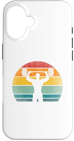 iPhone 16 Plate up or Shut up - Retro Weightlifting Workout Gym Case