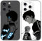 Yimctoie [2 Stück Handyhülle für Samsung Galaxy A14 5G 6.6, Cool Anime Blue Lock Muster Aesthetic Design Schutzhülle Weich TPU Silikon Stoßfest Case für Galaxy A14 5G, Look Left