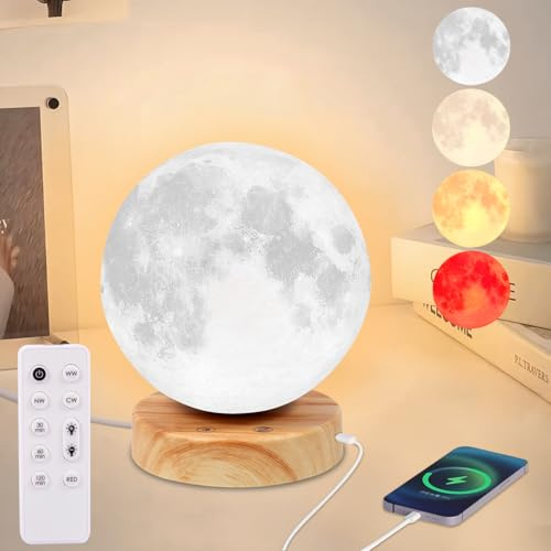 Finezeal Lampe de luminothérapie – Lampe solaire à spectre complet de 10 000 lux, 3 températures de couleur et lumière rouge 670 nm, contrôle tactile/télécommande, gradation continue, chargement de