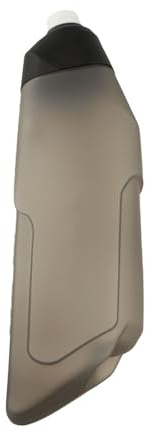 SMZhomeone Bouteille d'eau pour vélo 600 ml Aérodynamique avec corps en PP5, Bec en Silicone et Cage en Fibre de Carbone pour Vélos de Route et de Montagne